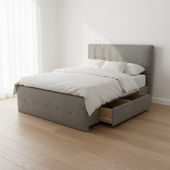 NZ Made SleepVault Bed Frame With Drawers