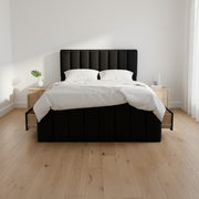 NZ Made Wave Plus Bed Frame With Drawers + Bliss Max Medium Mattress