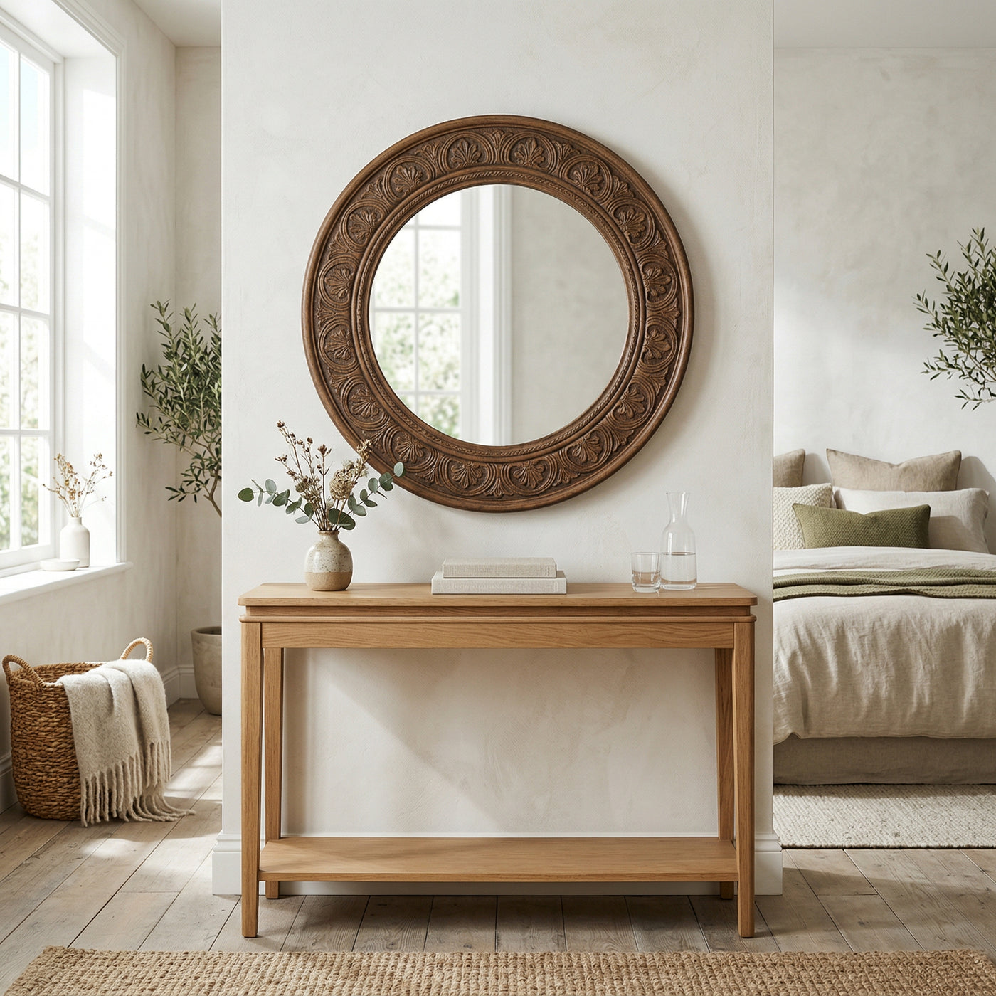 Medallion Mirror Draft | Furniture World NZ
