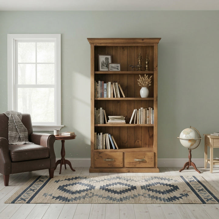 Edison 2 Bottom Drw Bookcase | Furniture World NZ