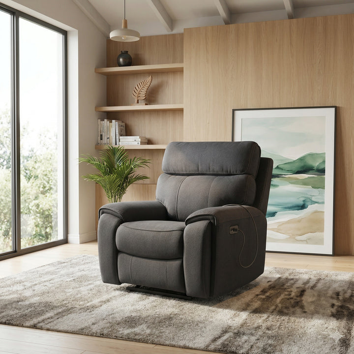 EchoRest Recliner Chair Power with USB | Furniture World NZ