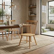 Denver wooden Dining Chair Set of 2 PCs | Furniture World NZ