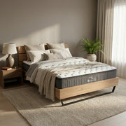 GrainCraft Bed Frame + Sleeptime Pocket Pillowtop Mattress Queen | Furniture World NZ