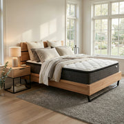 GrainCraft Bed Frame + SleepTime Medium Mattress Queen | Furniture World NZ