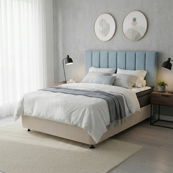 Eco Bed Base + ZBox Pocket Spring with Euro Top Mattress | Furniture World NZ