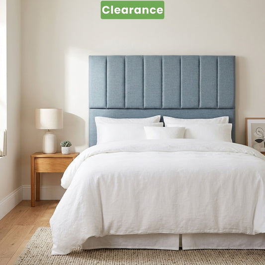 Bella Headboard Keylargo Zinc Super King - Floor Model