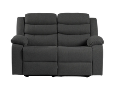 Lush Recliner 2 Seater Linen Dark Grey- Pre-Order Only