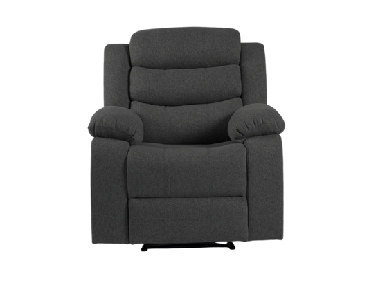 Lush Recliner Chair Linen Dark Grey - Pre-Order Only