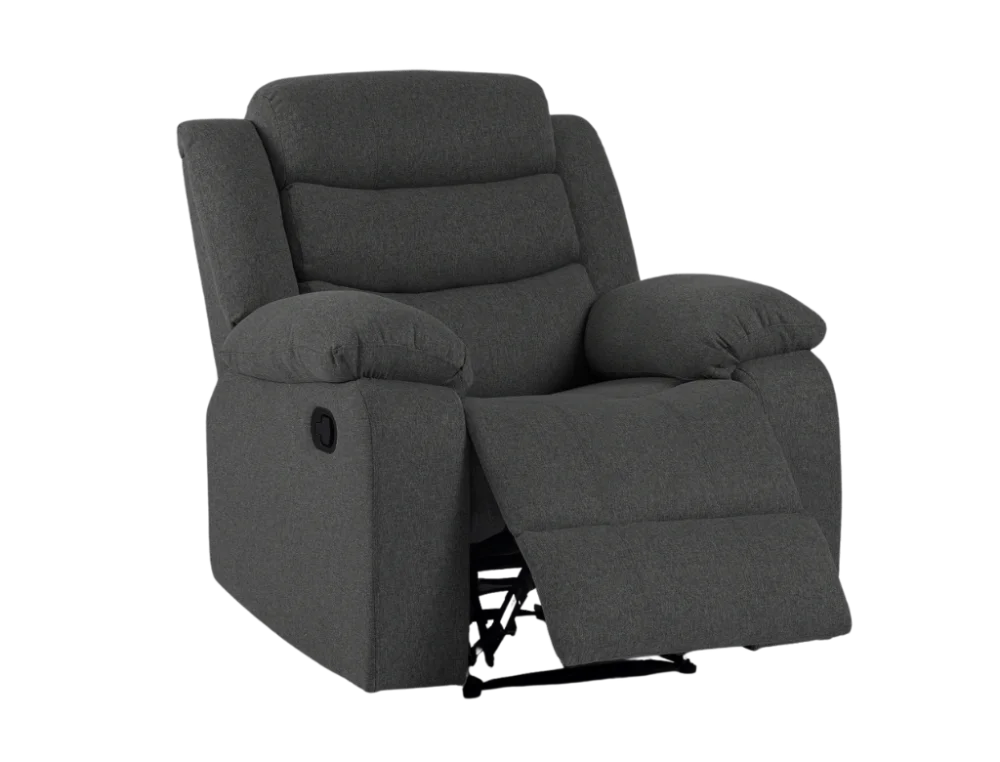 Lush Recliner Suite Collection Linen Dark Grey- Pre-Order Chair