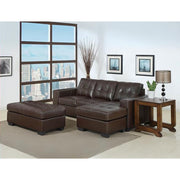 Serenity Lounge Suite Dark Brown - Side View | Furniture World NZ