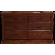 Serena 6 Drw Dresser Draft | Furniture World NZ