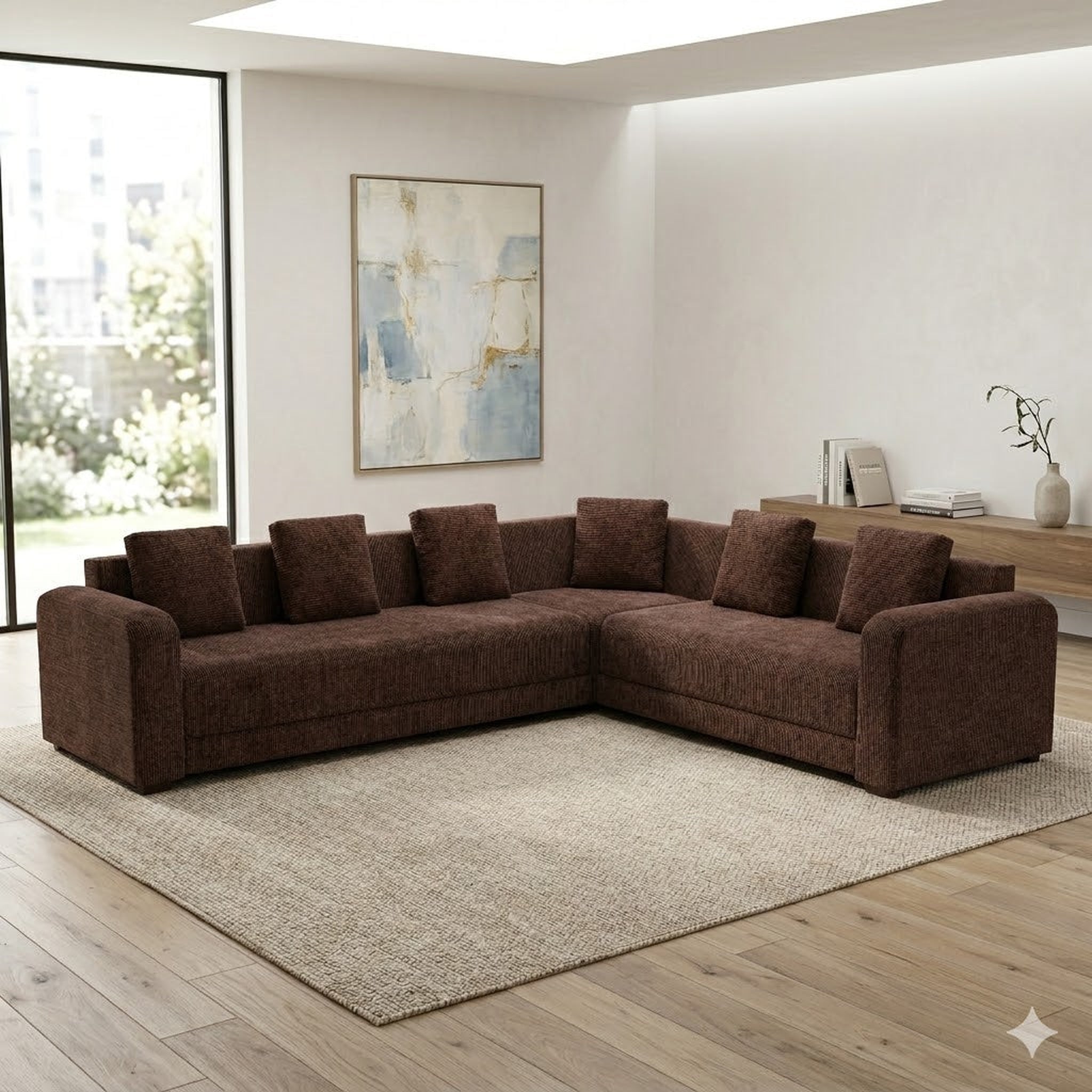 NZ Made Sigma 6 Seater Corner Sofa | Furniture World NZ