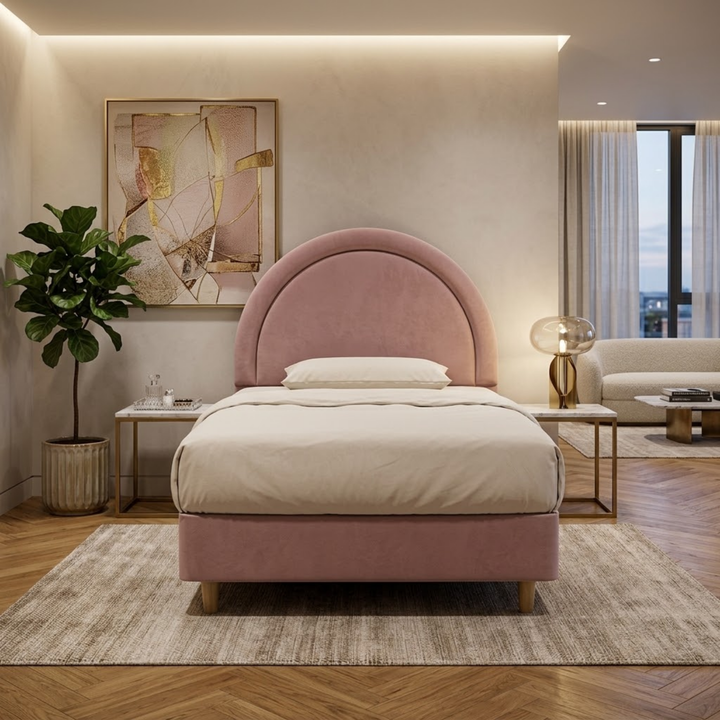 Mila Fully Upholstered Bed