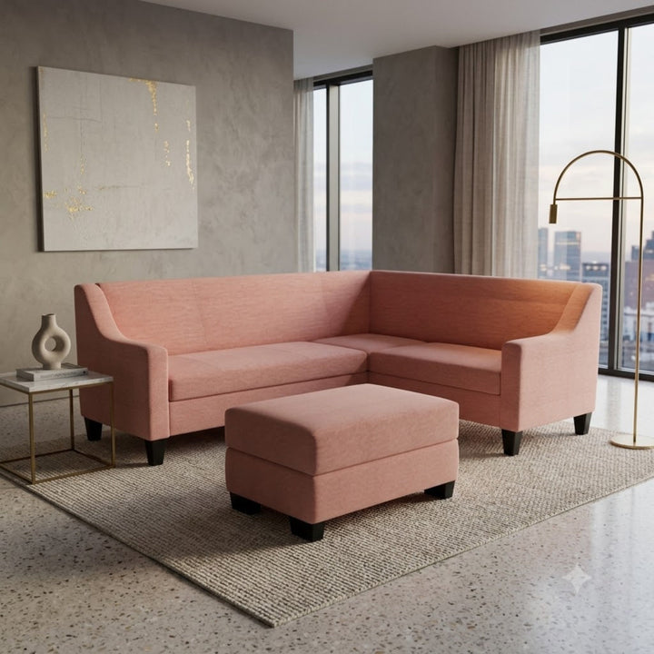 NZ Made Milano Accent 6 Seater Corner Sofa