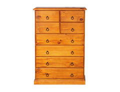 NestHeaven 8 Drw Tallboy Honey