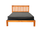 Nestheaven Bed Frame + Bliss Pillow Top Mattress Single / Honey