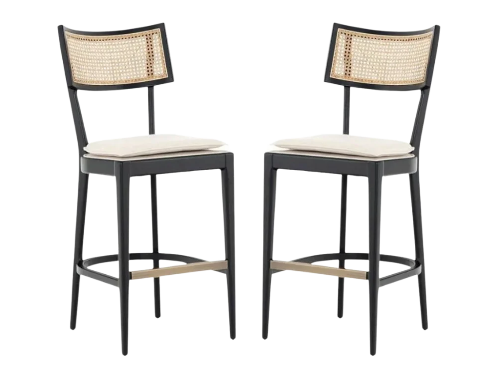 Nestheaven Wooden Bar Stool Low