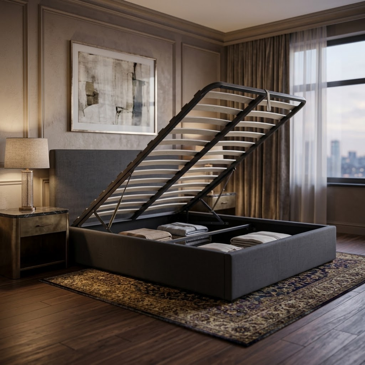 A018 Newtown Lift Up Storage Bed