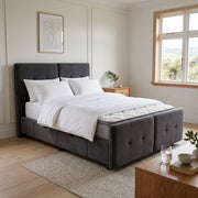 NZ Made Aero Bed Frame With Drawers + Bliss Max Medium Mattress | Furniture World NZ