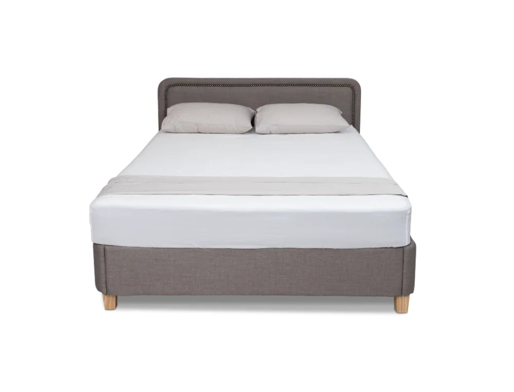 NZ made Ammy Bed Frame + SleepTime Pocket Pillowtop Mattress