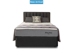 NZ Made Bliss Max Firm Mattress + Royal Bed Base