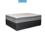 NZ Made Bliss Max Plush Mattress + Royal Bed Base