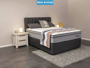 NZ Made Bliss Max Plush Mattress + Royal Bed Base