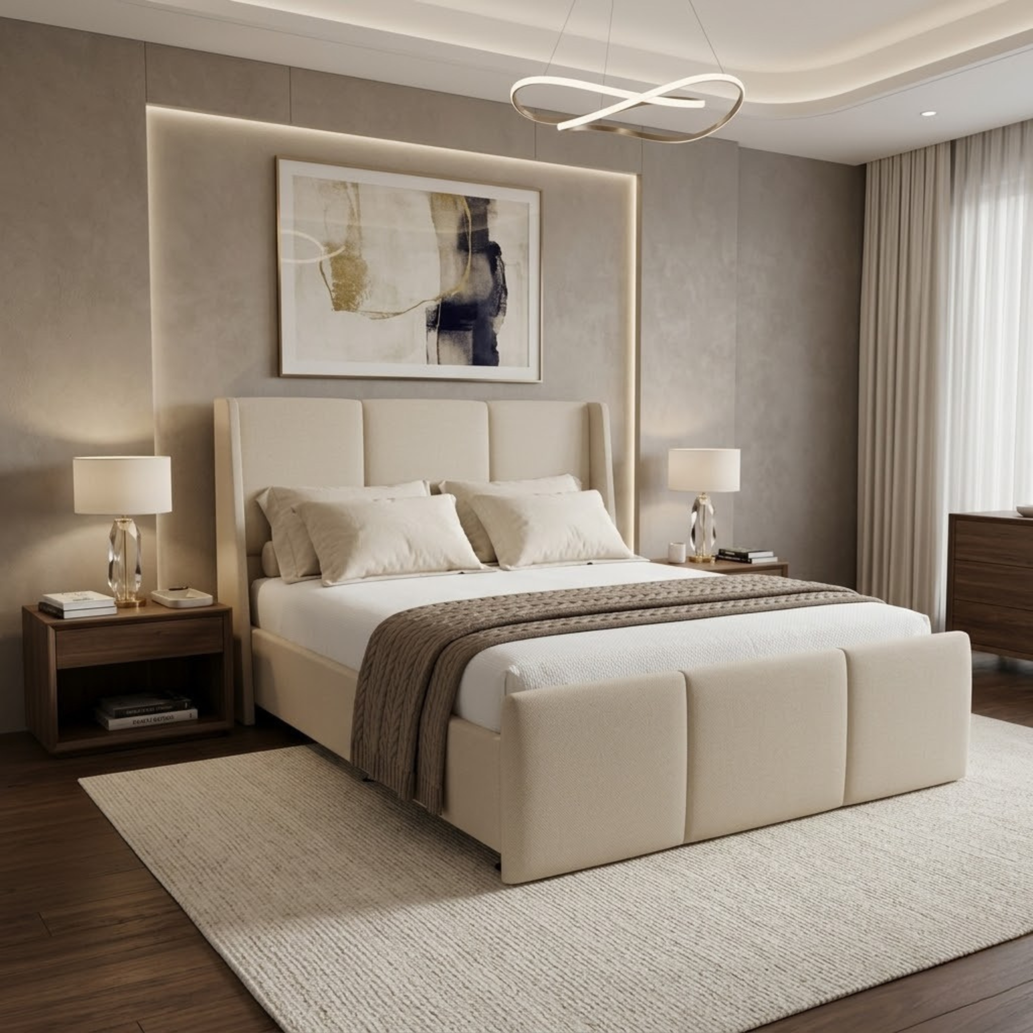 NZ Made Cascade Bed Frame