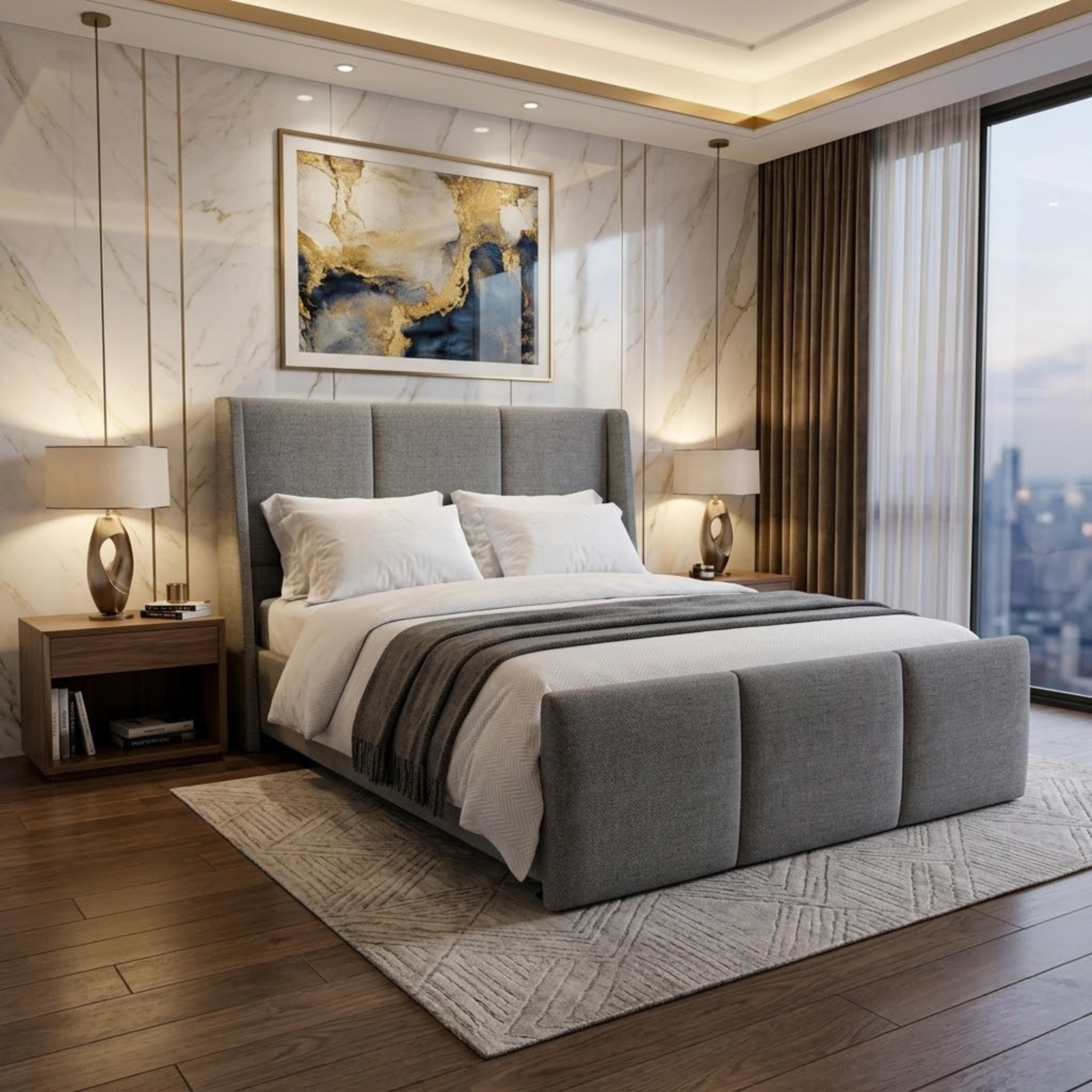 NZ Made Cascade Bed Frame