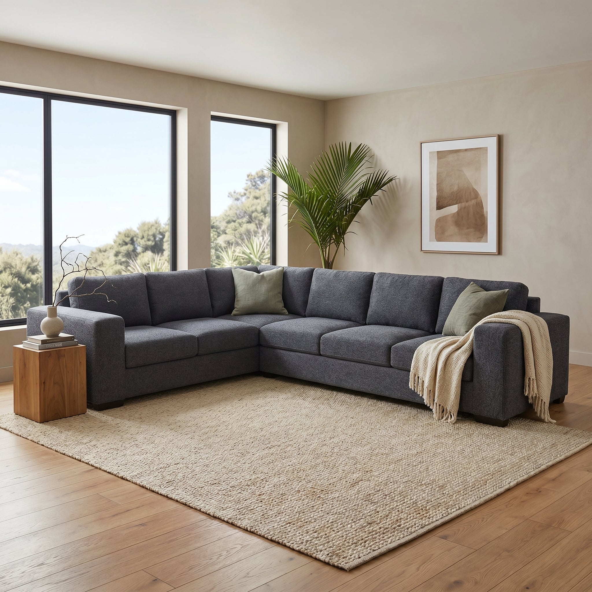 NZ Made CloudNine 6 Seater Corner Sofa | Furniture World NZ