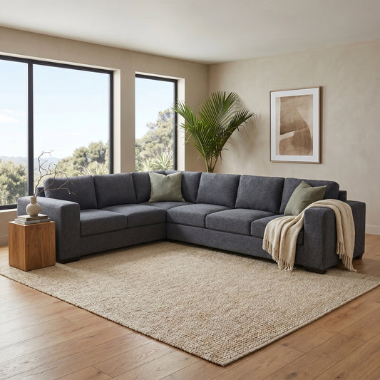NZ Made CloudNine 6 Seater Corner Sofa