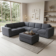 NZ Made CloudNine 6 Seater Corner Sofa