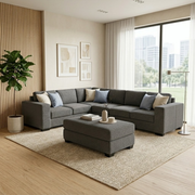 NZ Made CloudNine 6 Seater Corner Sofa