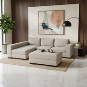 NZ Made CloudNine Long-Arm with Chaise Corner Sofa