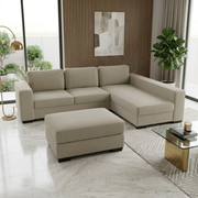NZ Made CloudNine Long-Arm with Chaise Corner Sofa