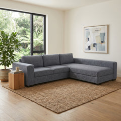 NZ Made CloudNine Long-Arm with Chaise Corner Sofa