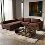 NZ Made CloudNine Long-Arm with Chaise Corner Sofa