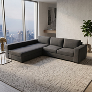 NZ Made CloudNine Long-Arm with Chaise Corner Sofa