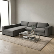 NZ Made CloudNine Long-Arm with Chaise Corner Sofa