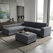 NZ Made CloudNine Long-Arm with Chaise Corner Sofa