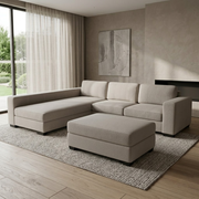 NZ Made CloudNine Long-Arm with Chaise Corner Sofa