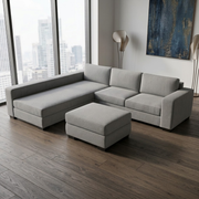 NZ Made CloudNine Long-Arm with Chaise Corner Sofa