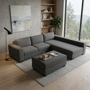 NZ Made CloudNine Long-Arm with Chaise Corner Sofa