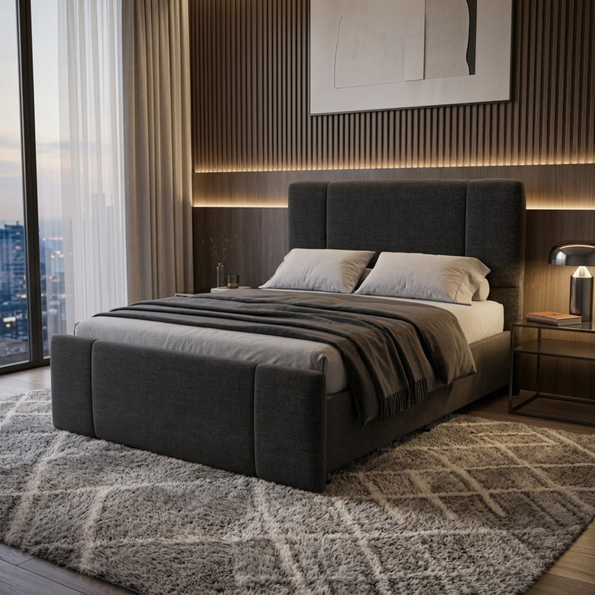 NZ Made Crest Bed Frame