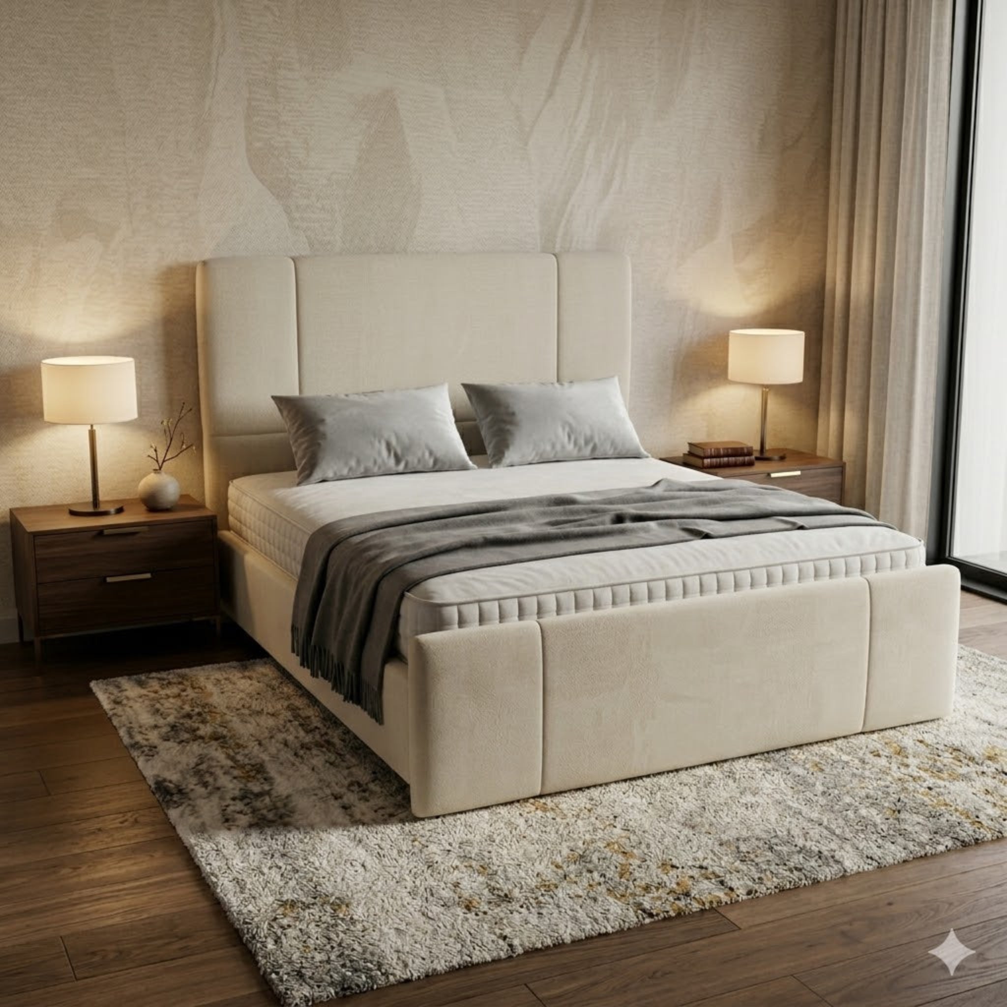 NZ Made Crest Bed Frame