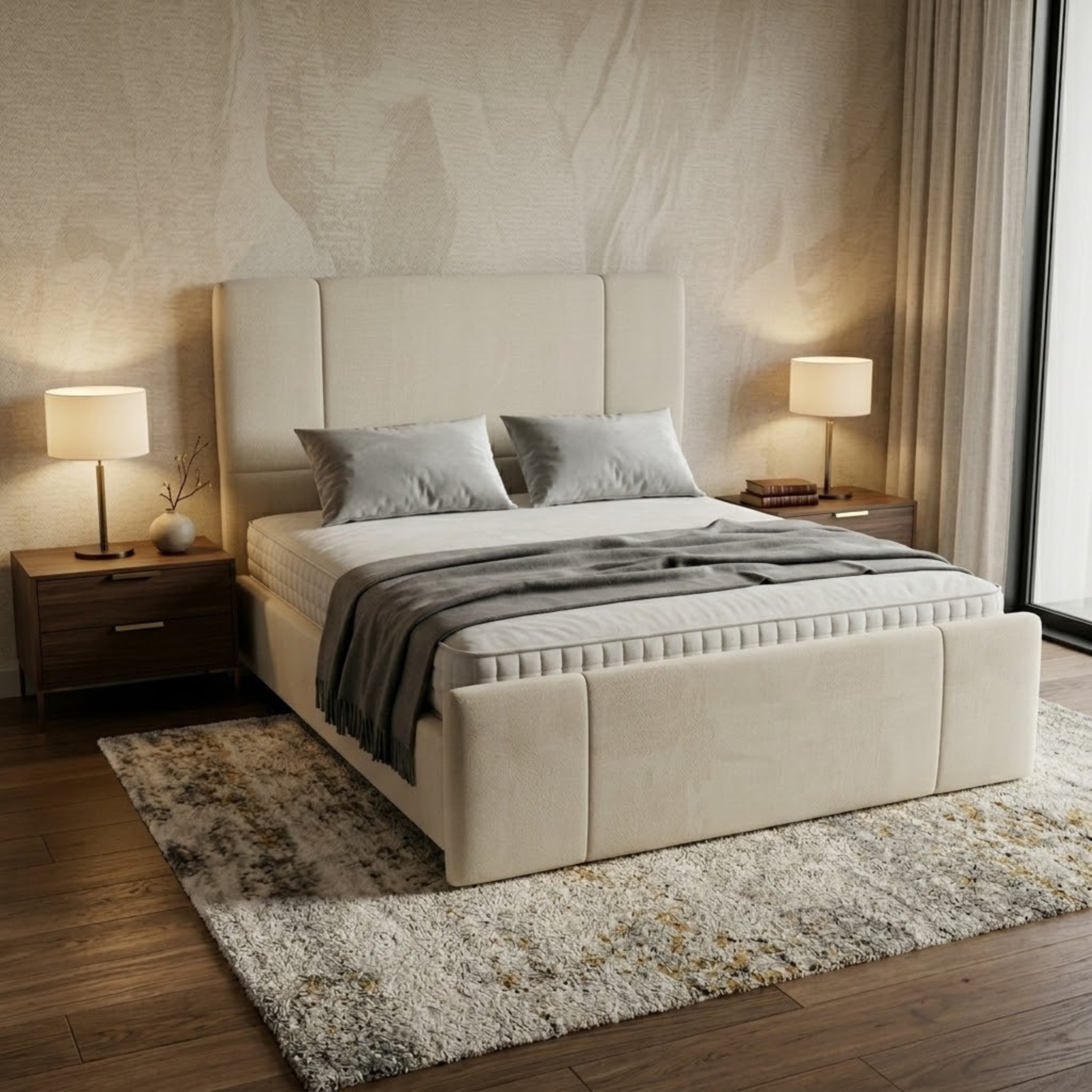 NZ Made Crest Bed Frame
