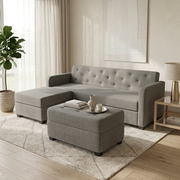 NZ Made Crown 4 Seater Corner Sofa With Reversible Chaise