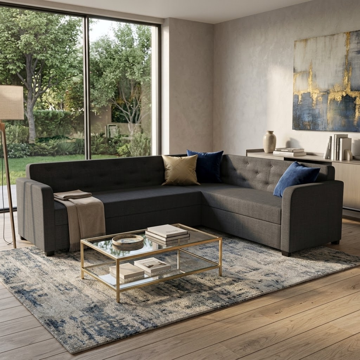NZ Made Crown 6 Seater Corner Sofa