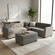 NZ Made Crown 6 Seater Corner Sofa