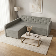 NZ Made Crown Long-Arm Chaise Corner Sofa